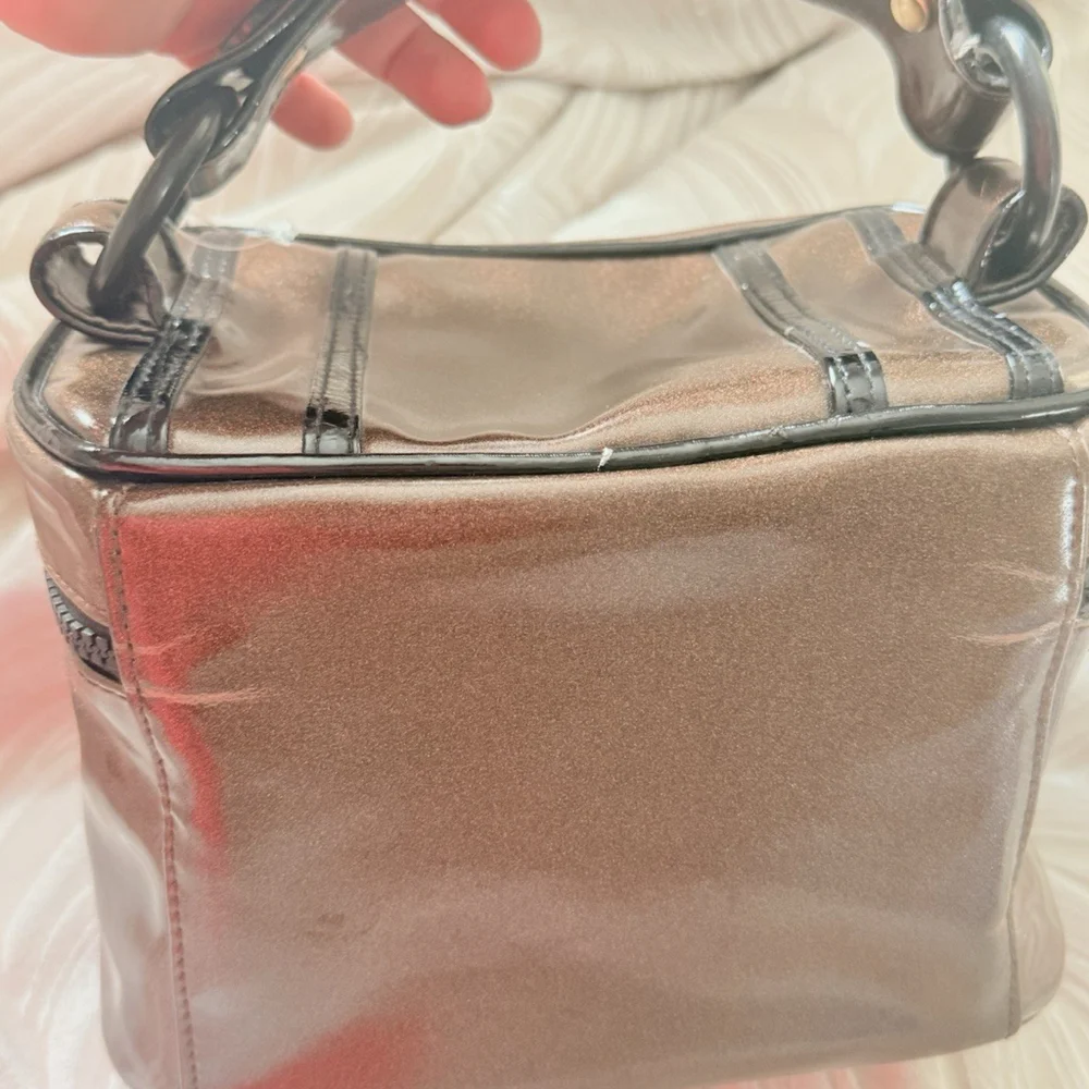Loop Marilyn Monroe Graphic Print Satchel Top Handle Bag Small Zip Lined P